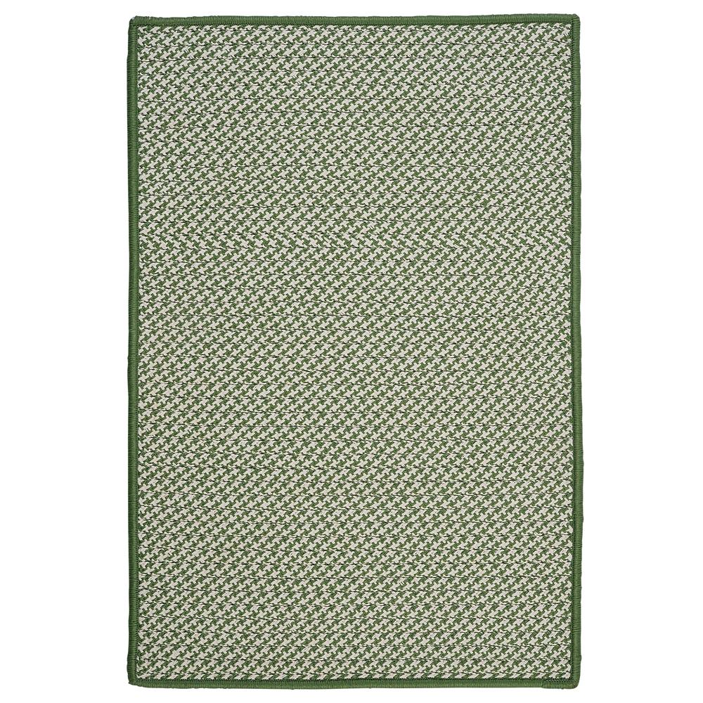 Colonial Mills OT68R024X120S Outdoor Houndstooth Tweed - Leaf Green 2